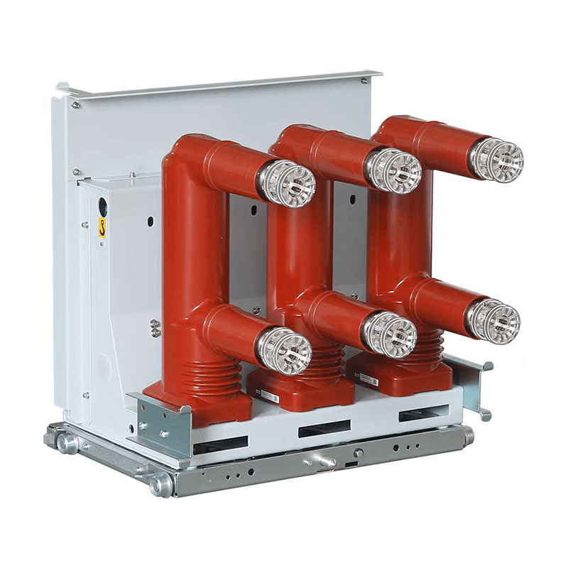   ZN63-12 Indoor High voltage Solid Vacuum Circuit Breaker Embedded Pole VCB With Handcart