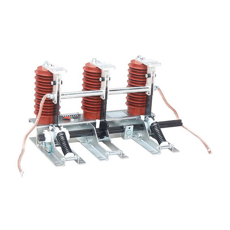   24KV Three Poles Indoor AC High Voltage Earthing Isolation Switch With Sensor Insulator JN15-24/31.5
