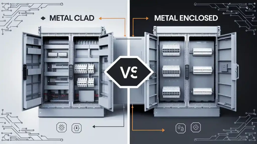 Metal Clad vs Metal Enclosed Switchgear Key Differences Explained