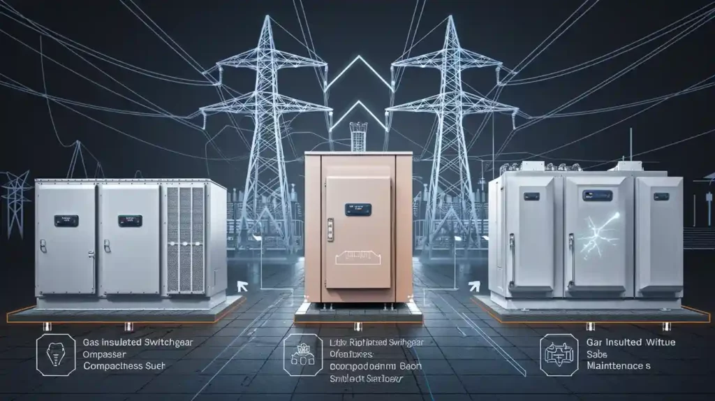 Key Differences Among Gas Insulated Switchgear Options for Substations